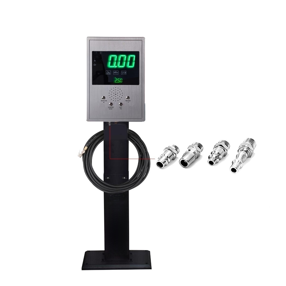 SEAPENG DP-Q01L Automatic Vertical Tire Inflator for Garages & Tire Shops - Image 3