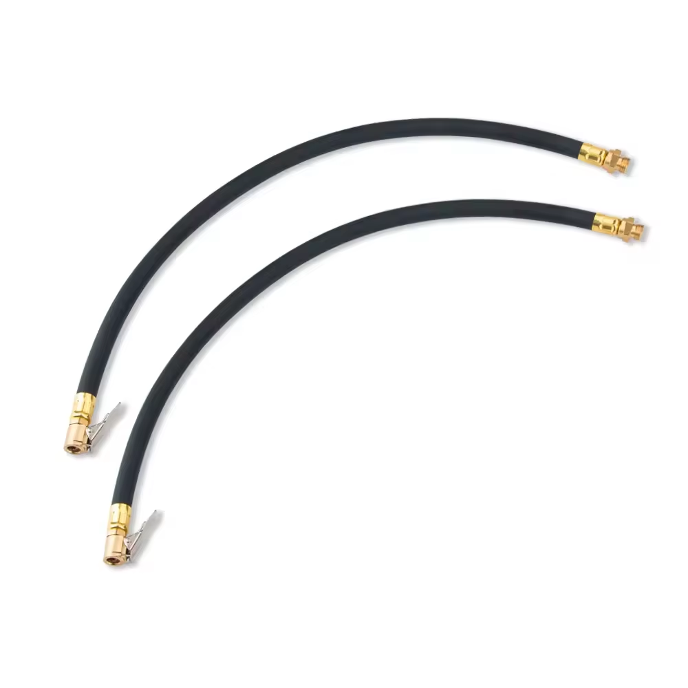 SEAPENG 520mm Soft Flexible High Pressure Tire Inflation Hose with Lock-On Air Chuck Clamp Hand Tool Rubber Silicone - Image 8