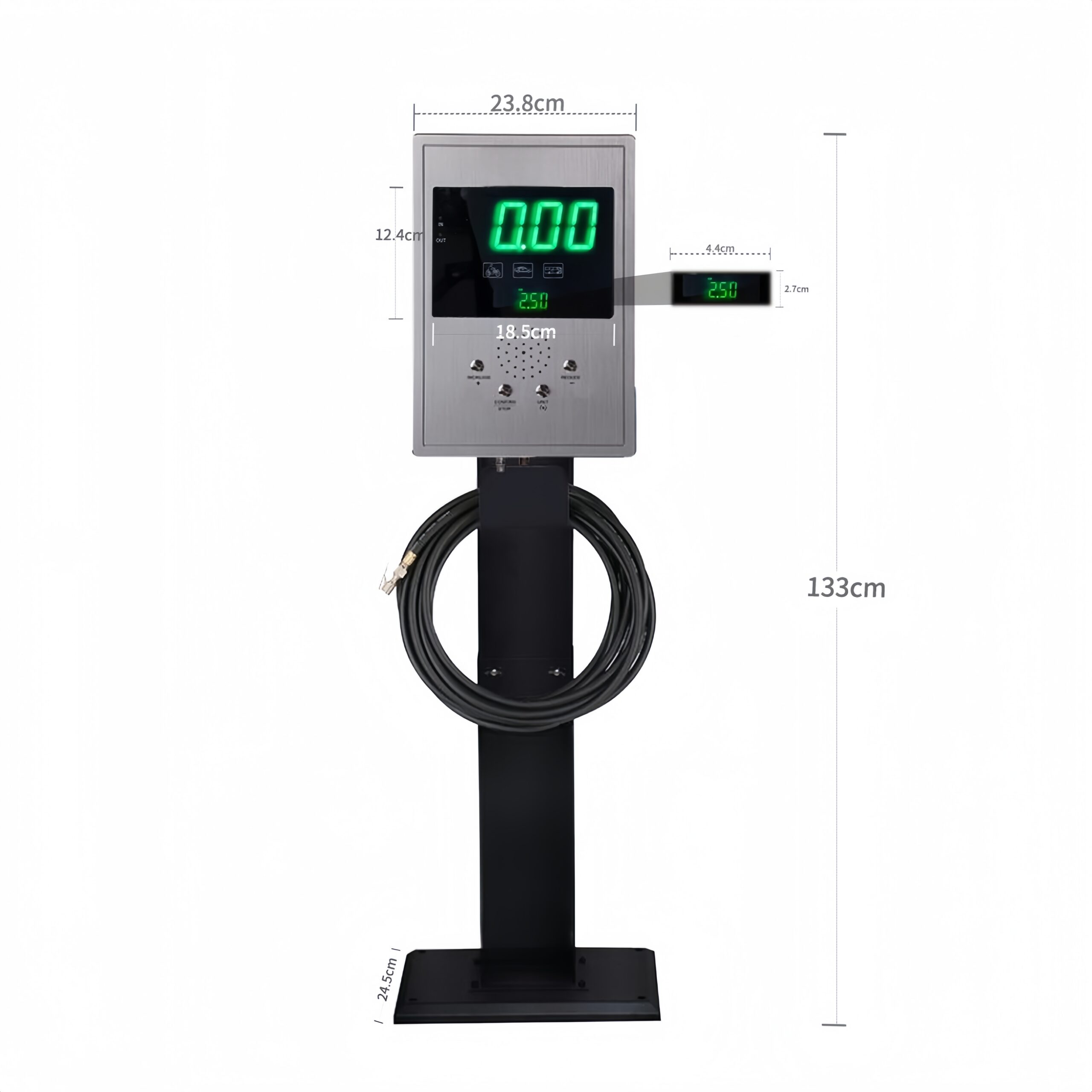SEAPENG DP-Q01L Automatic Vertical Tire Inflator for Garages & Tire Shops - Image 5