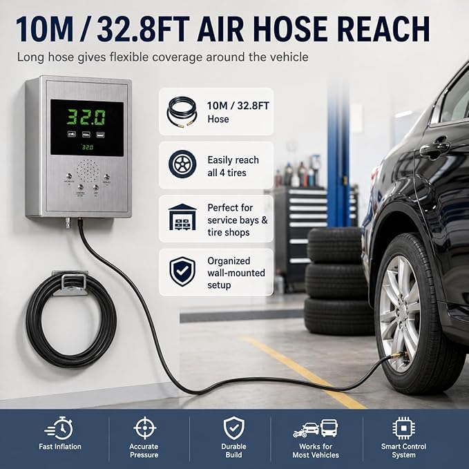 SEAPENG DP-Q01 Automatic Tire Inflator - Image 14